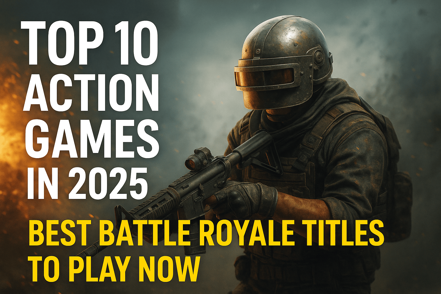 Top 10 Action Games in 2025 – Battle Royale Titles You Can’t Miss!